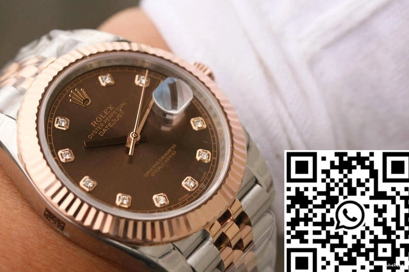 Factory EW Diamond-Studded Rolex Dial Datejust M126331-0004 0805